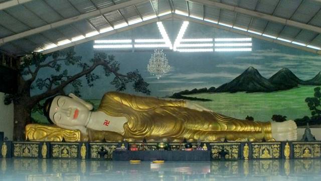 Patung Budha Tidur Raksasa Ini Bukan Di Thailand Loh!