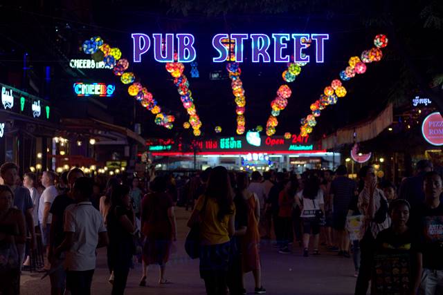 Pub Street, Kawasan Wisata Malam di Siem Reap, Kamboja Bukan Sekedar Penuh Dengan Bar Dan Minuman Beralkohol